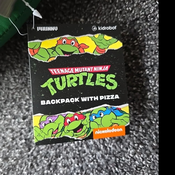 TMNT - Neca Backpack Shell with Pizza pouch Teenage Mutant Ninja Turtles - Picture 5 of 6